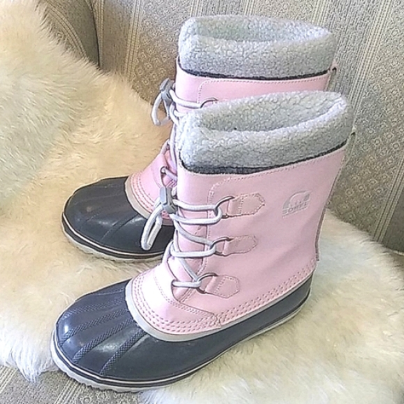 Sorel Waterproof Pink Boots - Picture 11 of 11